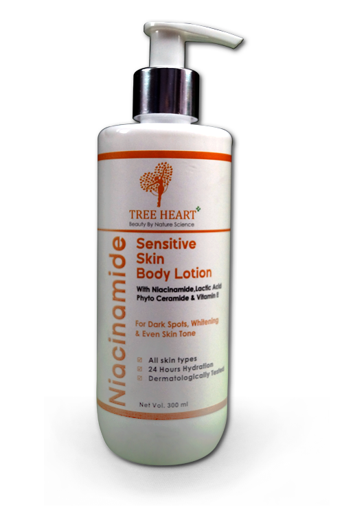 TREEHEART NIACINAMIDE SENSTIVE SKIN BODY LOTION 300ml