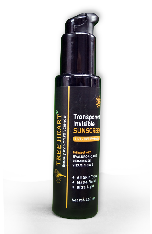 TREEHEART TRANSPARENT INVISIBLE SUNSCREEN 100ml